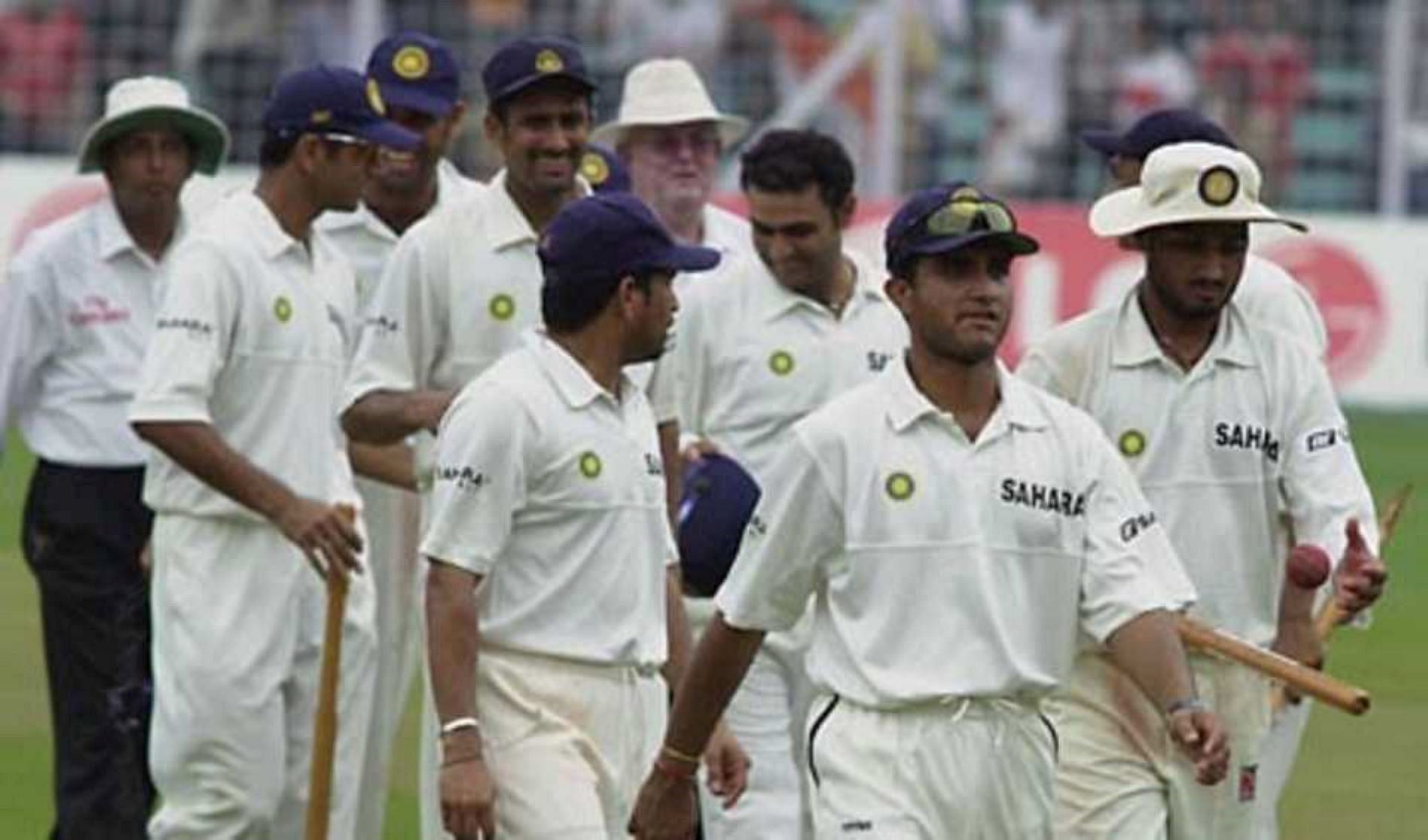 India last suffered a series defeat against the West Indies in Tests in 2002