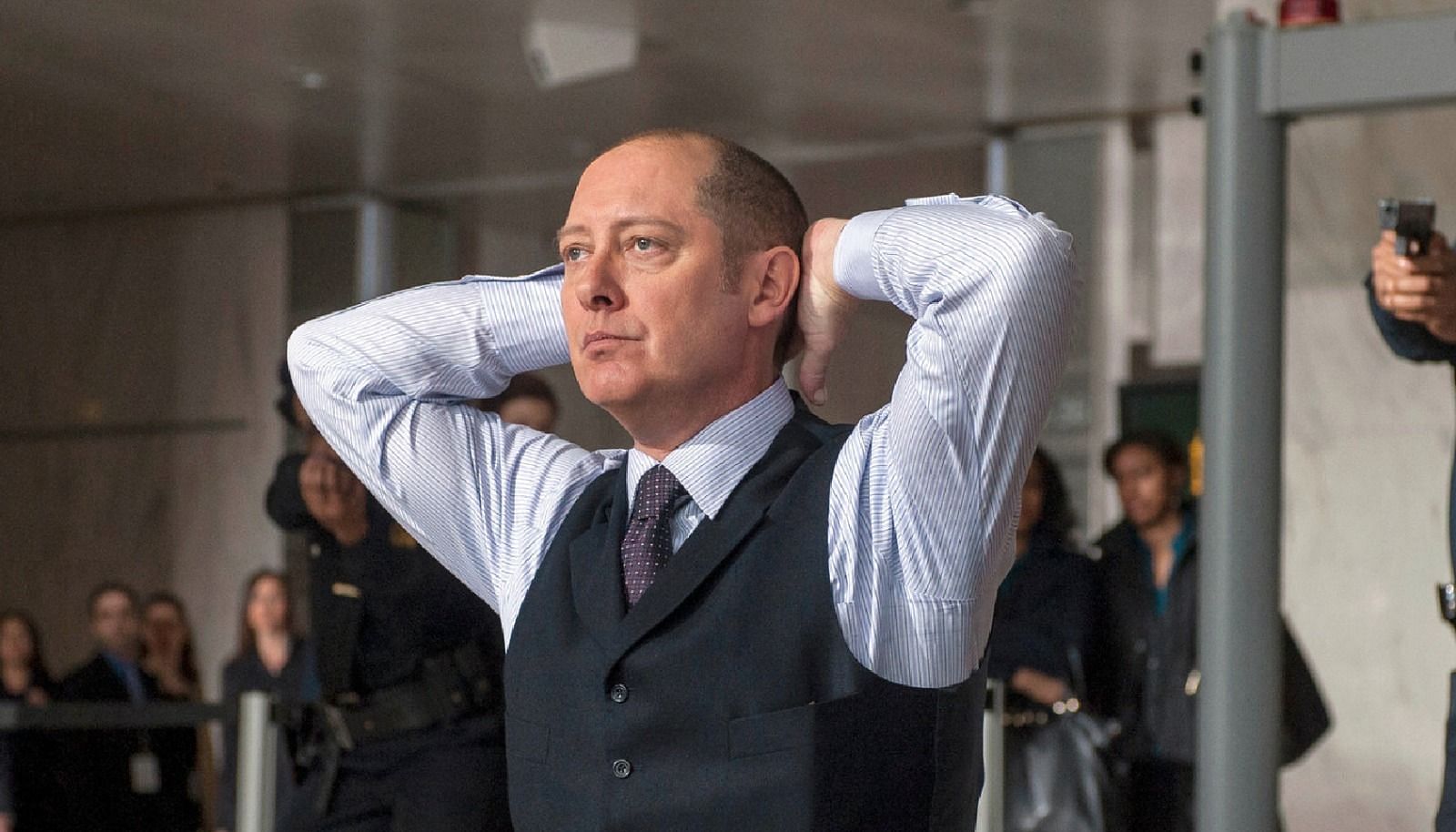 A still from The Blacklist (Image via. NBC)