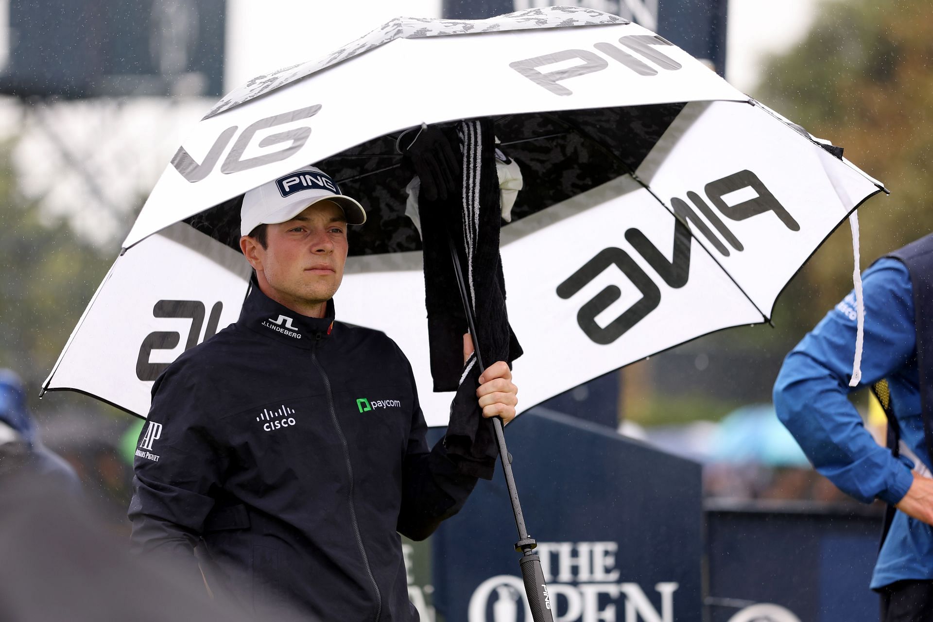 Viktor Hovland during the 151st Open, Day Four