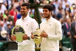 Carlos Alcaraz stops Novak Djokovic at Wimbledon, lifts maiden SW19 title
