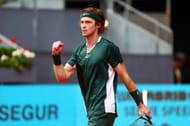 Rublev at the 2022 Mutua Madrid Open