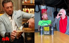"That's gold dust" - Bare-knuckle legend downs full pint of Conor McGregor's Forged Irish Stout before new cans hit the stores [VIDEO]