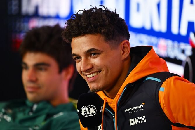 “He always ruins everything”: Lando Norris jokingly blames Max Verstappen for qualifying P2 and narrowly missing pole at the British GP