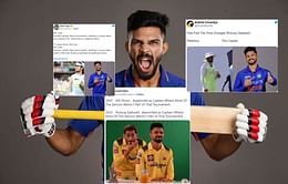 "Gold confirmed, Ruturaj Gaikwad recreating history"- Fans erupt as BCCI appoints Ruturaj Gaikwad as captain for upcoming Asian Games 2023
