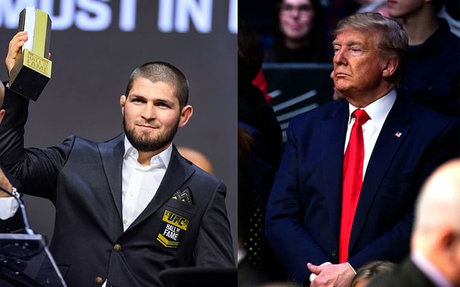 Khabib Nurmagomedov wins high praise from former US president Donald Trump