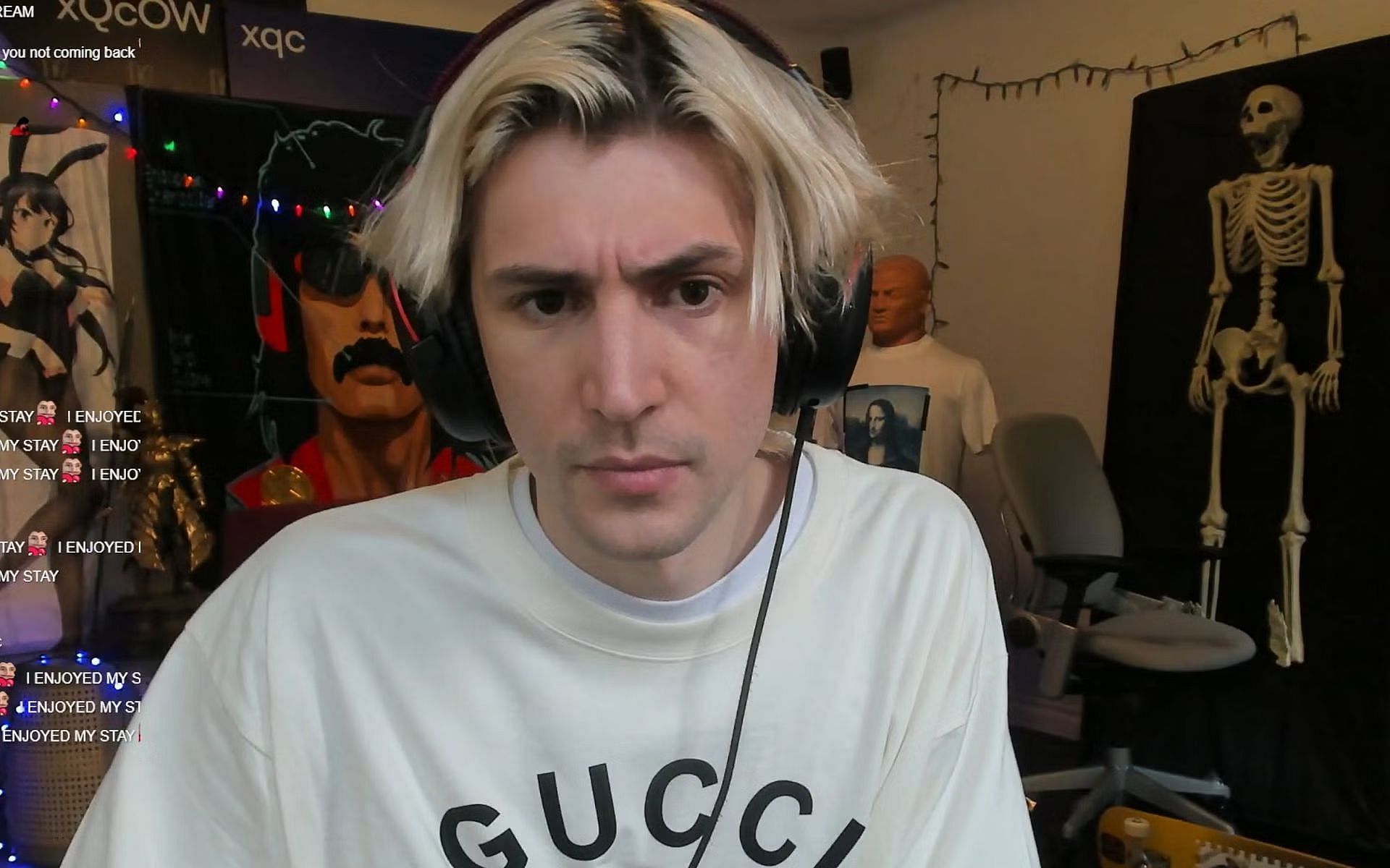 xQc had a serious discussion with his community on July 4, 2023 (Image via xQc/Twitch)