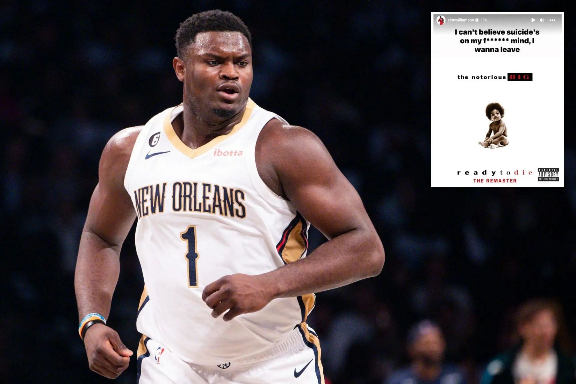 Zion Williamson&#039;s cryptic Instagram post