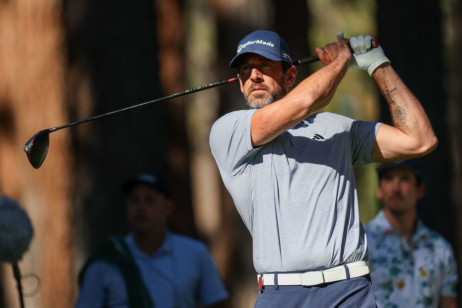 WATCH Aaron Rodgers gets flocked by fans at Lake Tahoe celebrity golf