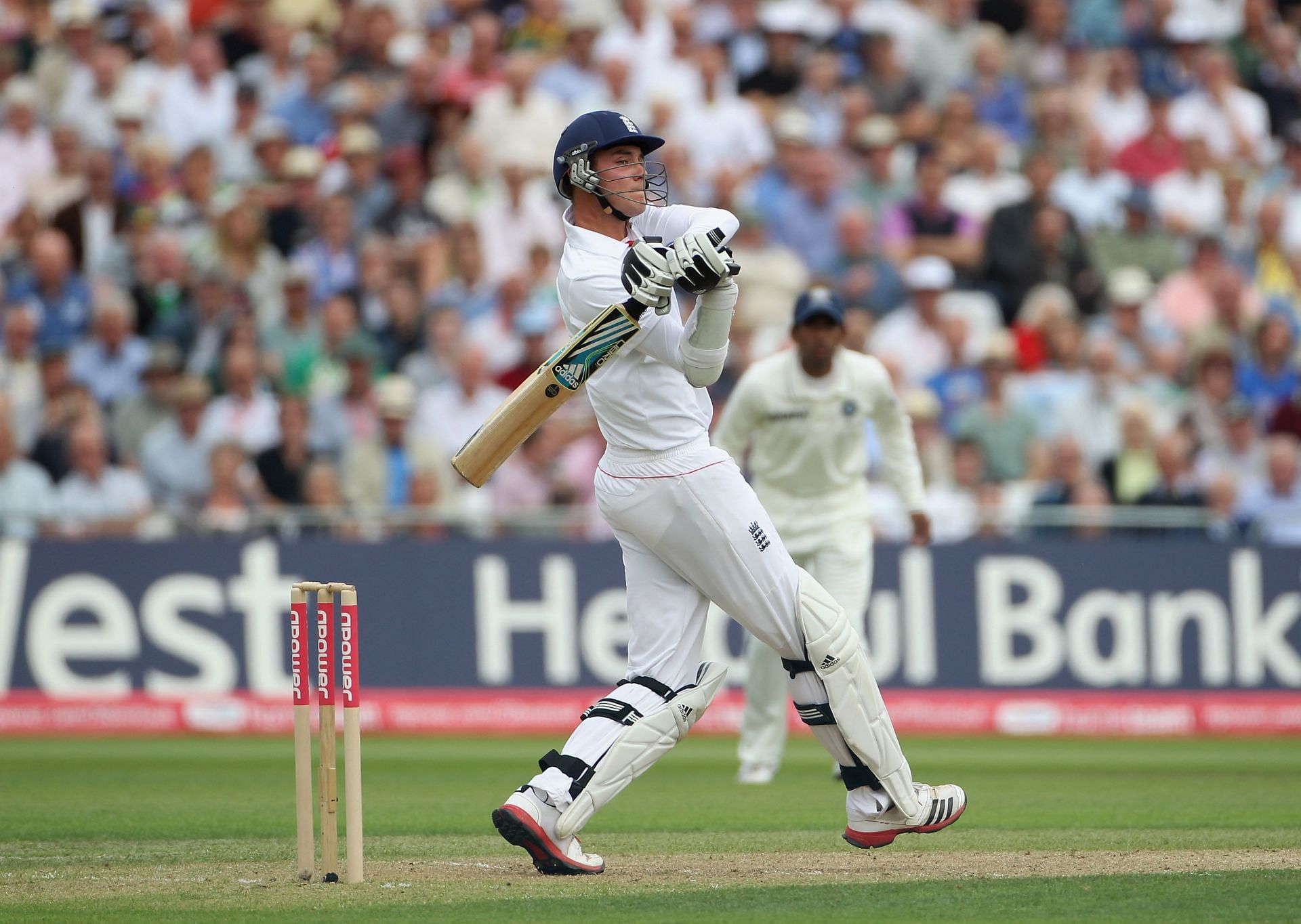 Stuart Broad hit out at will in the Trent Bridge Test of 2011.