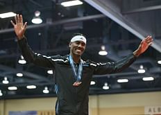 “Being away from my child” - Men’s Triple Jump Champion Donald Scott looks back at the hardships before racing at the 2023 USATF Championships