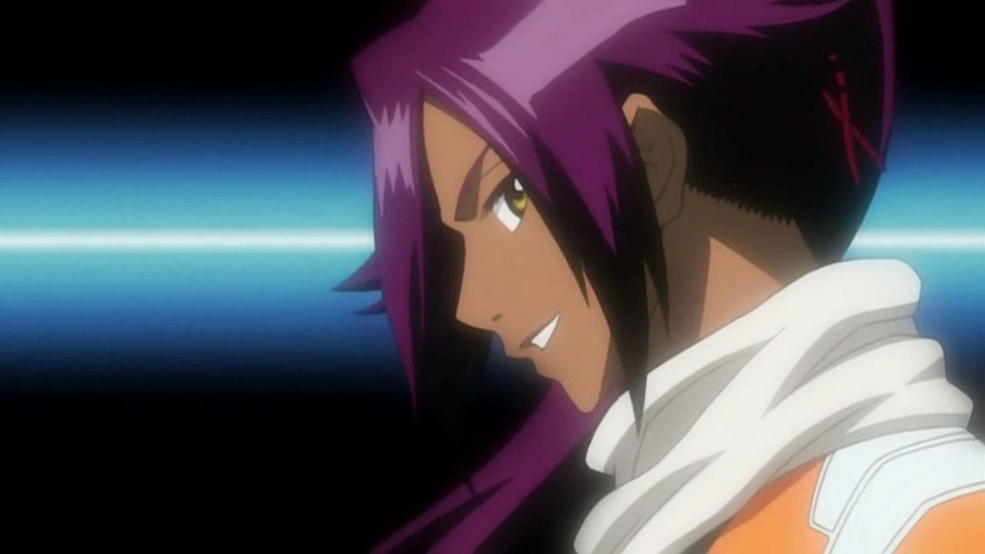 Yoruichi as seen in the anime (Image via Studio Pierrot)