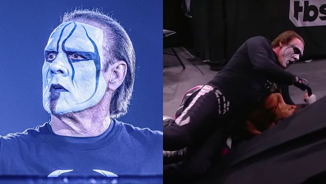 "What are you doing?" asks Sting's close friend after another death-defying spot in AEW (Exclusive)