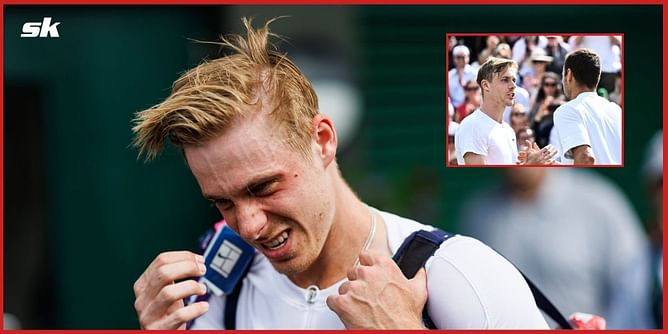 "I don't stop unless I can't walk, I was taught if I step onto the court, I finish the match" - Denis Shapovalov after painful Wimbledon exit