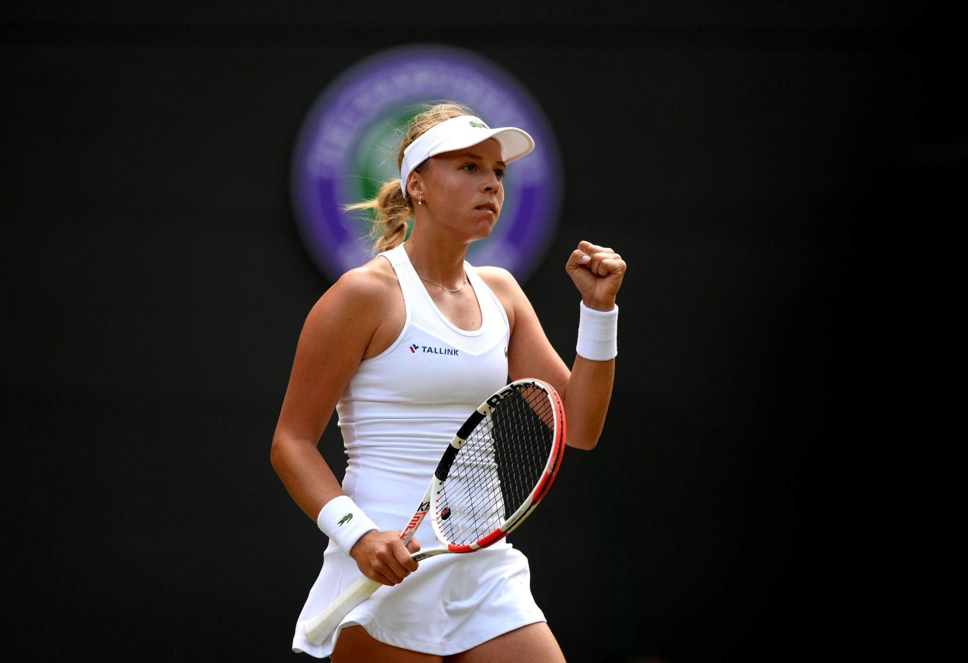 Anett Kontaveit has reached the Wimbledon third round thrice