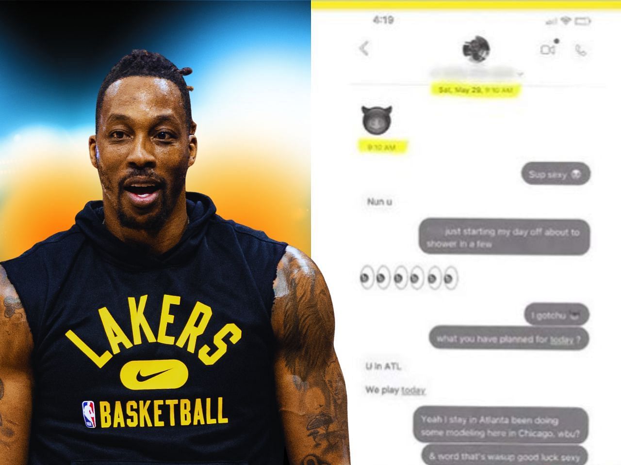 What is Dwight Howard being sued for?