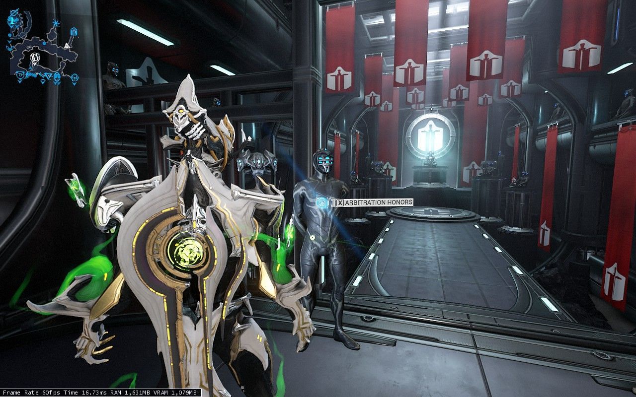 The Arbitration Honors agent sells all Warframe Galvanized Mods (Image via Digital Extremes)