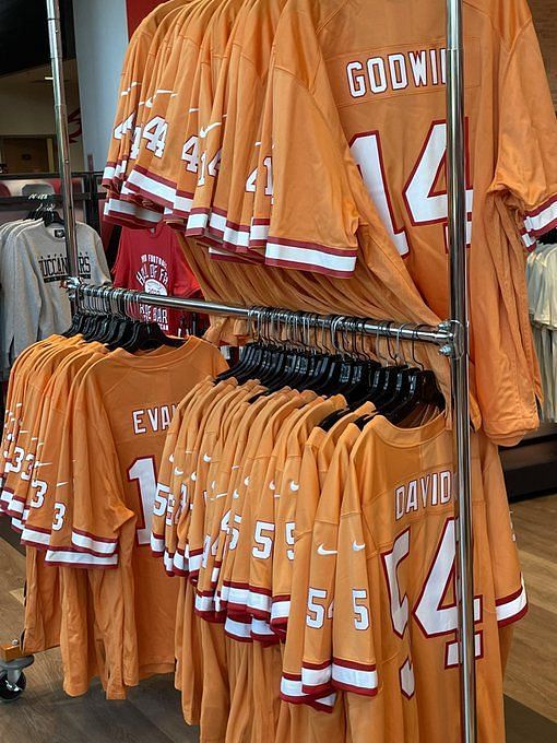 Bucs' creamsicle uniforms survey: Tampa Bay fans leaning towards buying one  NFL superstar's shirt