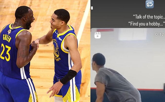 'Find you a hobby...': Jordan Poole makes light of Draymond Green beef amidst his father's comments
