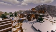 Tundra village (Image via Mojang Studios)