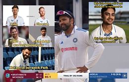 "But not in Jurassic Park"- Top 10 funny memes from Day 2 of 2nd India vs West Indies Test