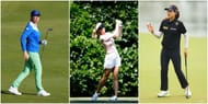 Annika Sorenstam, Michelle Wie West, In Gee Chun (via Getty Images)