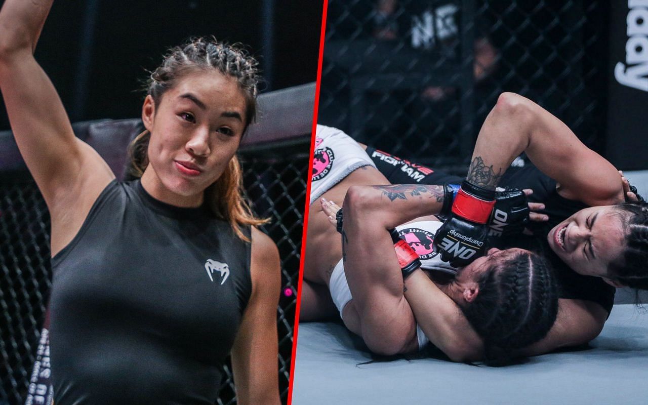 Angela Lee, Istela Nunes | Image courtesy of ONE