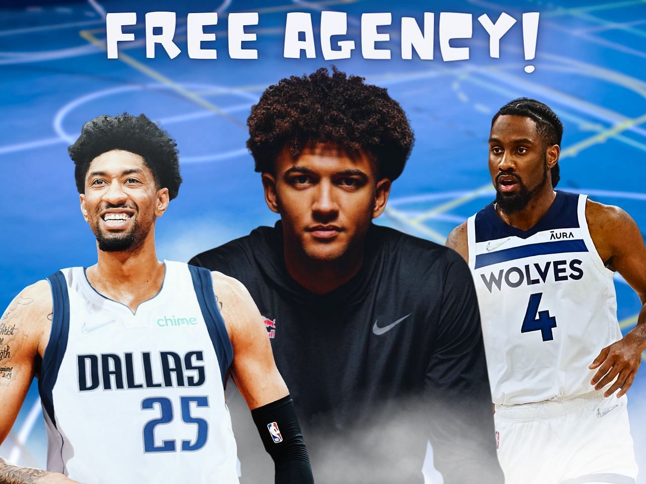 Western Conference free agents - Christian Wood, Matisse Thybulle, and Jaylen Nowell