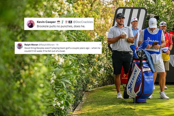 "Brooksie pulls no punches, does he" - Fans react to Brooks Koepka’s 'wasted talent' comment on LIV Golf teammate Matt Wolff