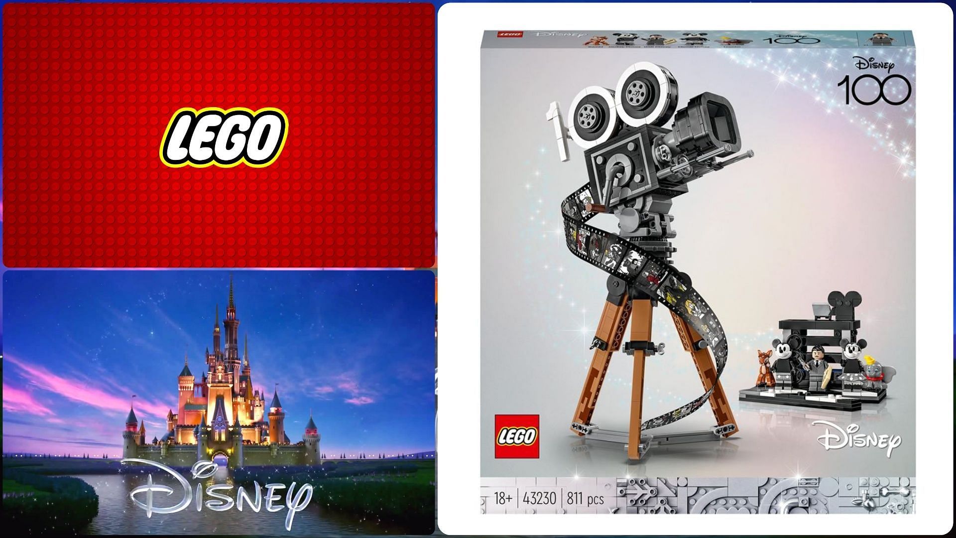 Disney 100 Lego camera: Where to buy, release date, price, and all you need  to know