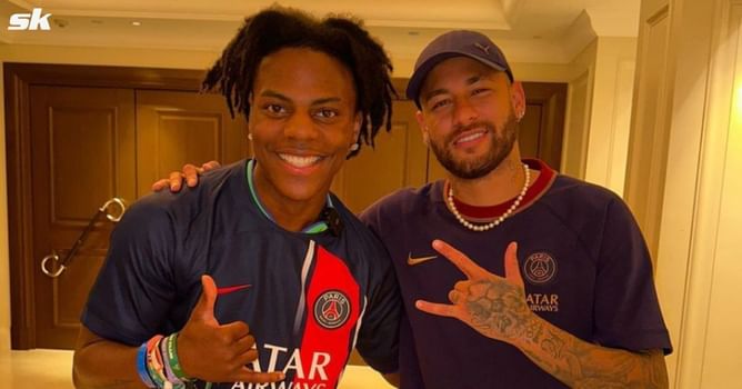 “You came here for Ronaldo” - PSG superstar Neymar makes hilarious claim as he meets IShowSpeed