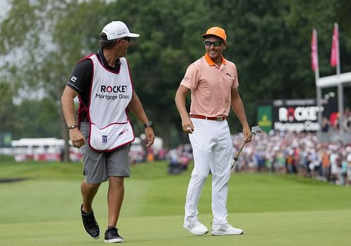 Rickie Fowler won the Rocket Mortgage Classic