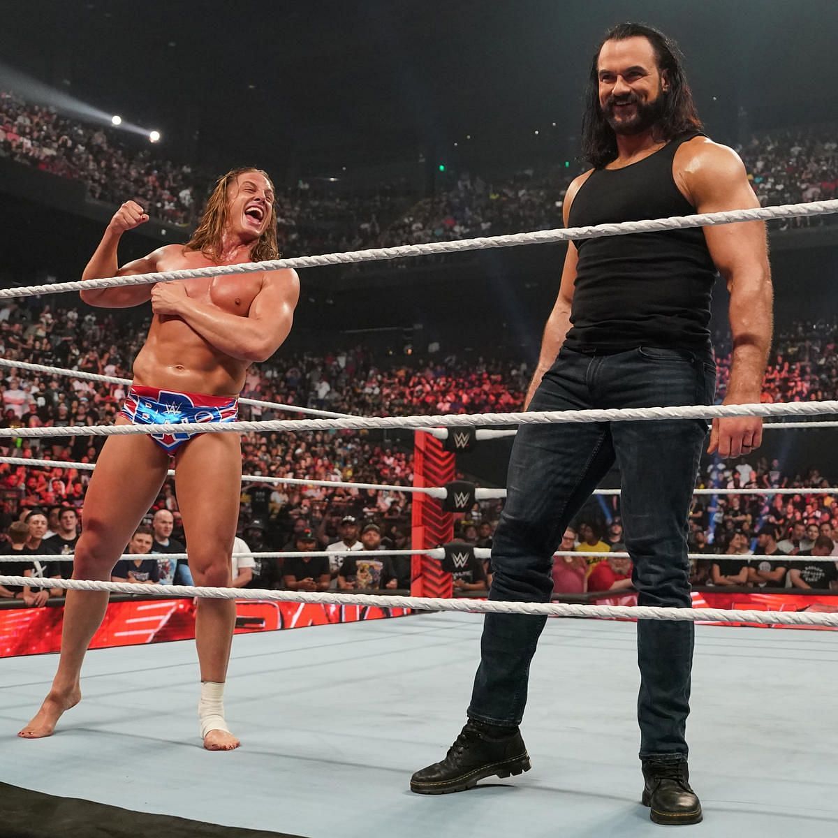 Drew McIntyre saved the day for Riddle this past Monday on RAW