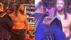 [WATCH] Roman Reigns angry at a WWE fan after Money in the Bank goes off-air