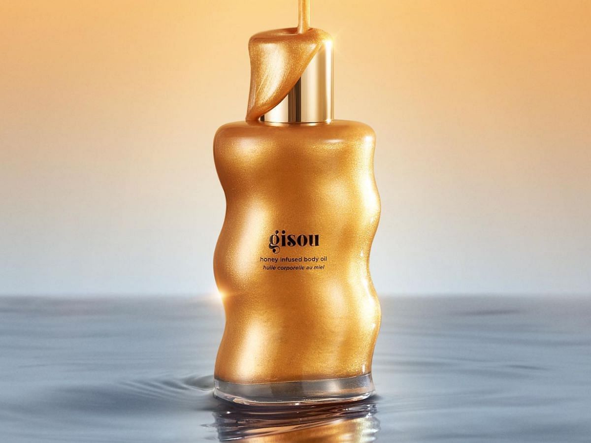 Gisou Body Oil Golden Shimmer Glow