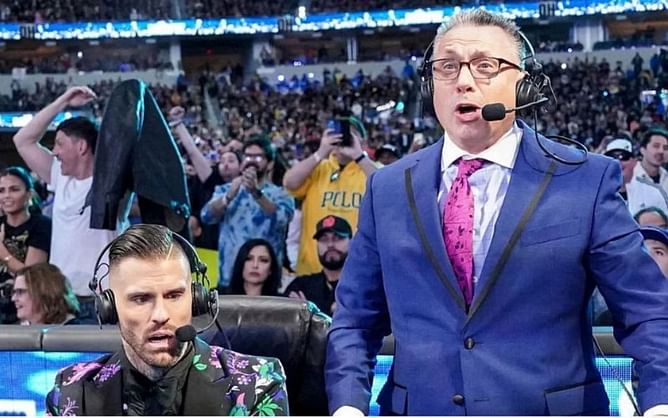 Michael Cole continues to take shots at superstar who hasn't wrestled in 26 days