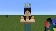 An NPC does not spawn naturally in a world and can only be spawned using eggs or commands in Minecraft (Image via Mojang)