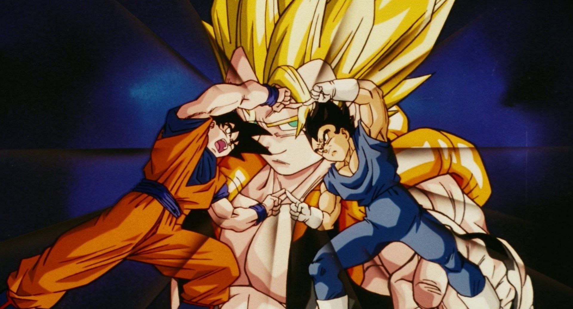 Goku fused with Vegeta ( image via Toei Animation)