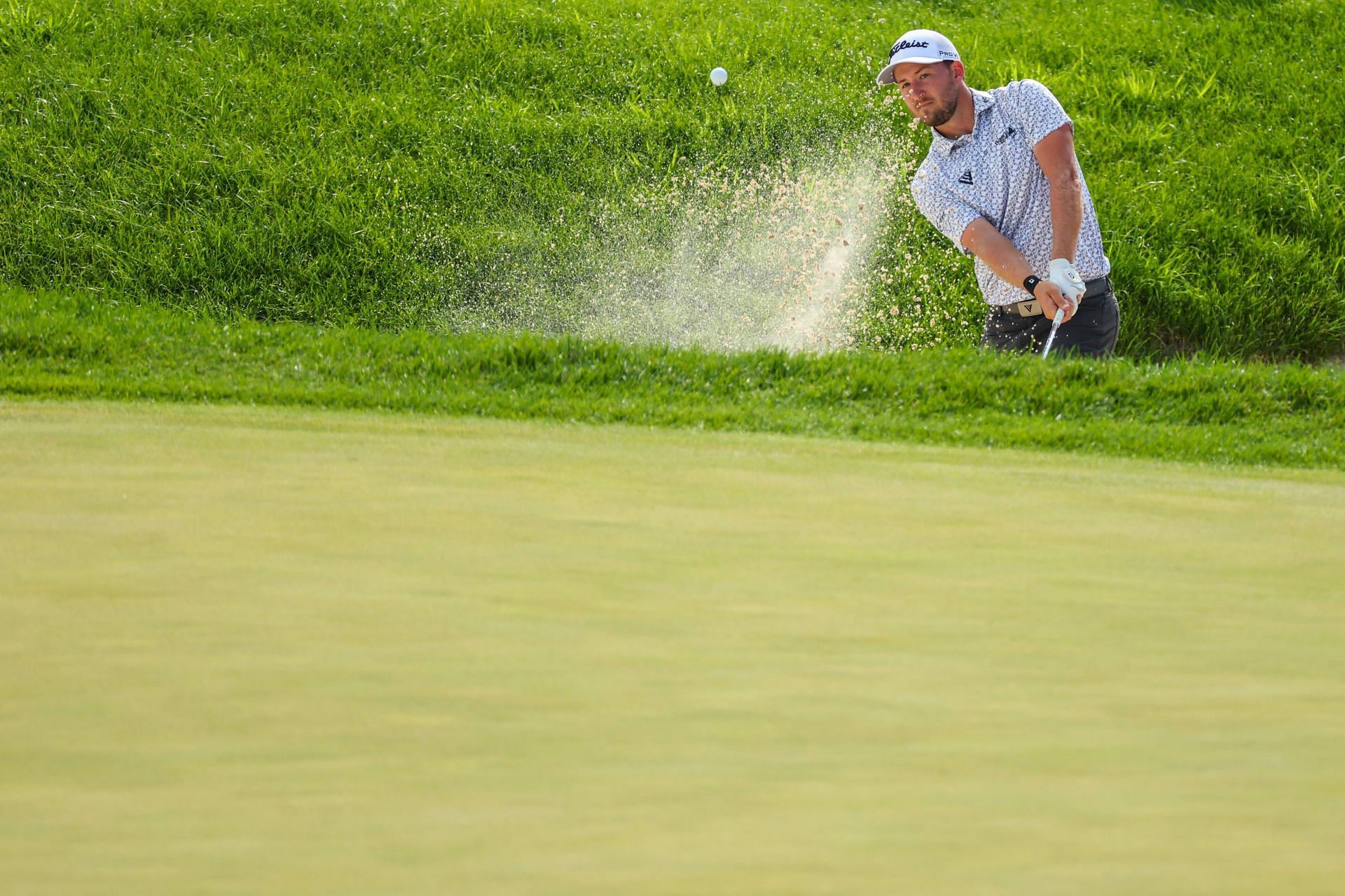 Lee Hodges at the 2023 3M Open - Round Three (Image via Getty)