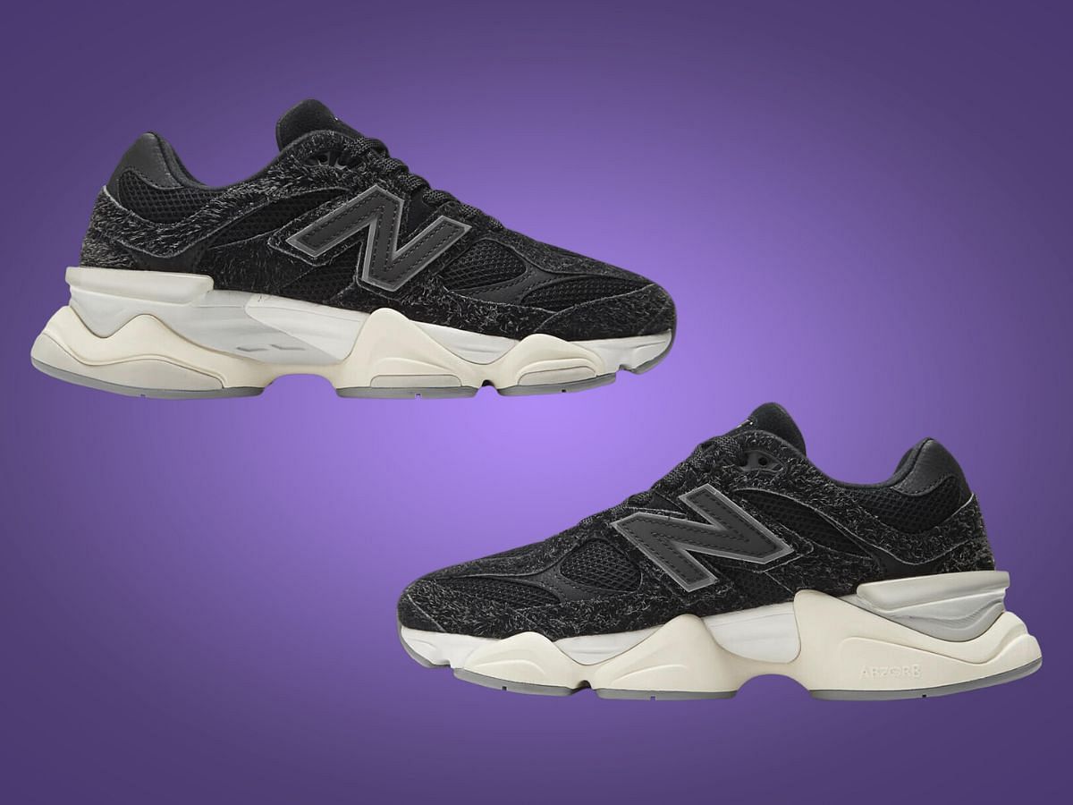 NB 9060 &quot;Black Suede&quot; sneakers (Image via NB)