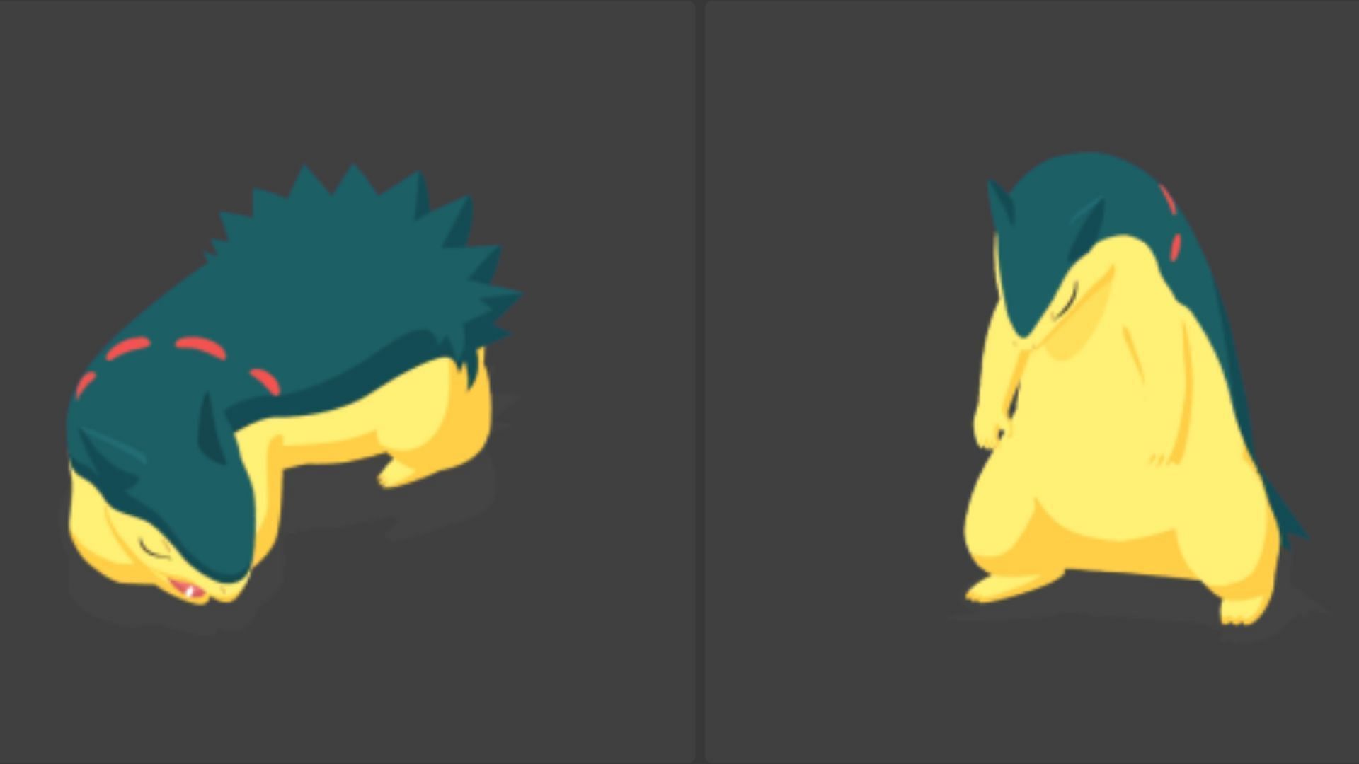 Typhlosion Sleep Pattern (Image via SELECT BUTTON/Serebii)