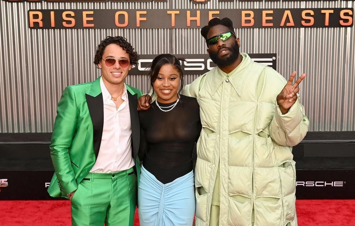 Who is in the cast of the Transformers: Rise of the Beasts?