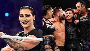 WWE Superstar Rhea Ripley in behind-the-scenes picture with Judgment Day member following Money in the Bank 2023