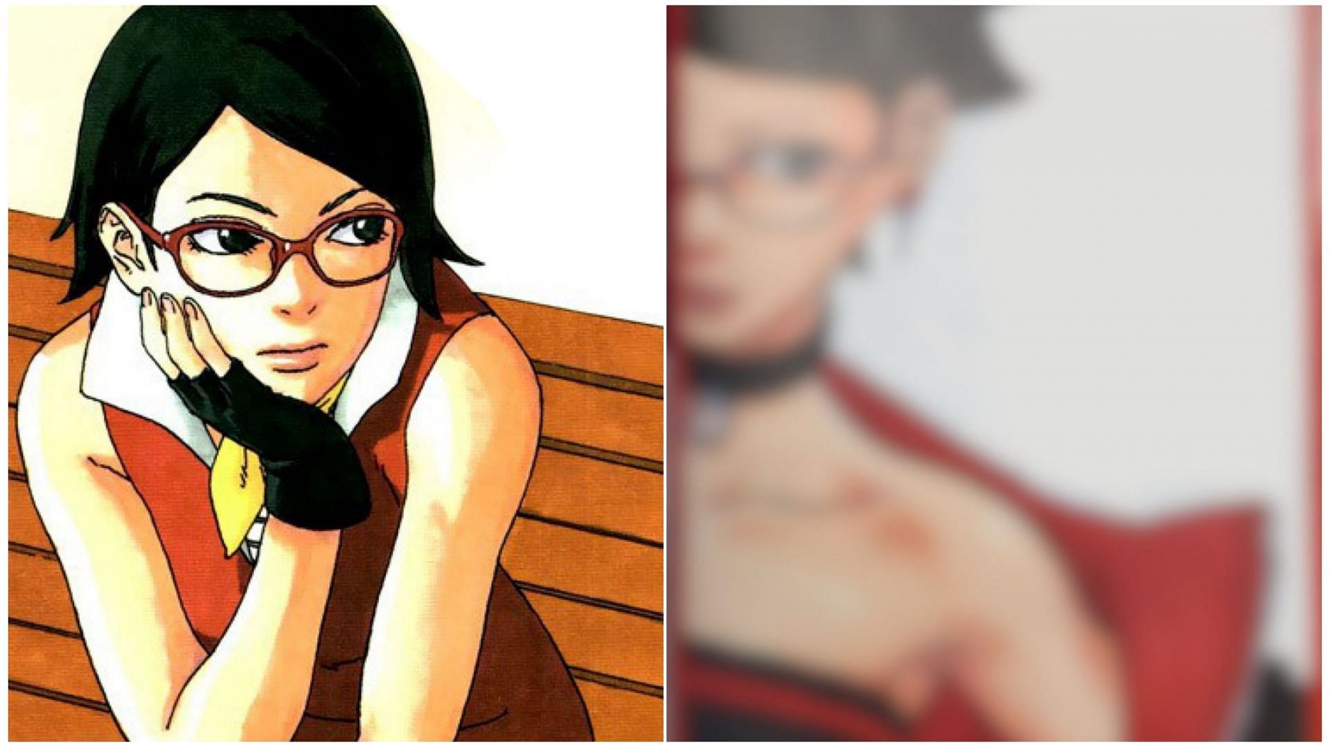 Sarada's Timeskip Design Revealed (Sasuke's Akatsuki Cloak?)