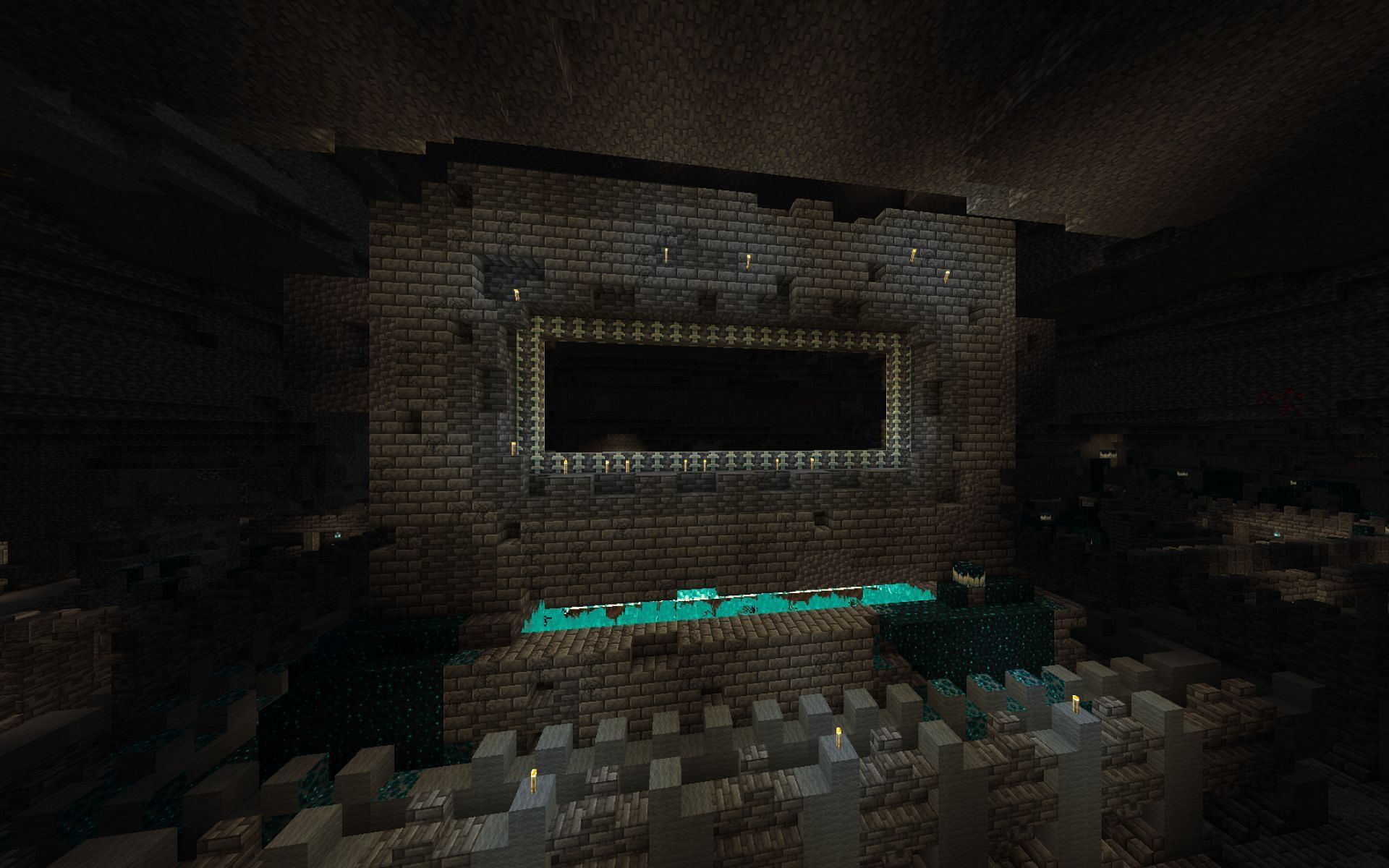 Ancient City could still get a portal update with new dimension in Minecraft (Image via Mojang)