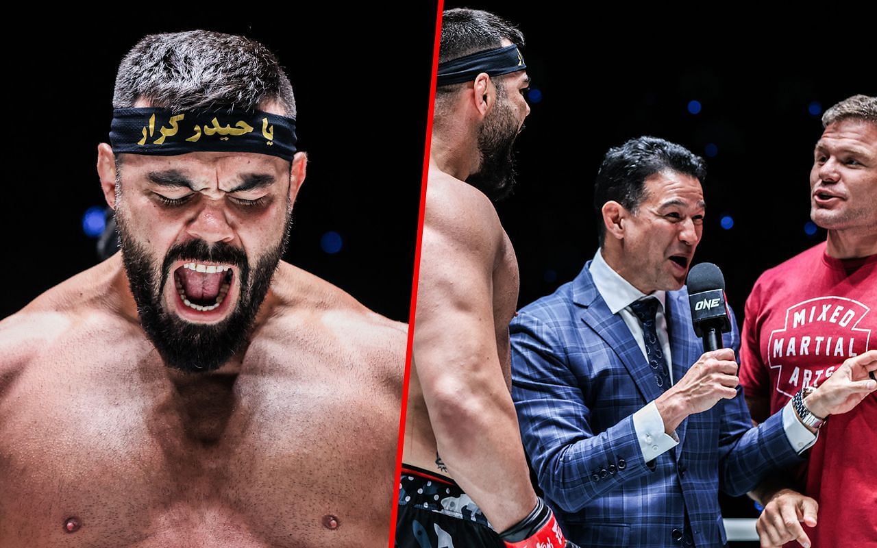 Amir Aliakbari is getting fired up for his clash with Malykhin