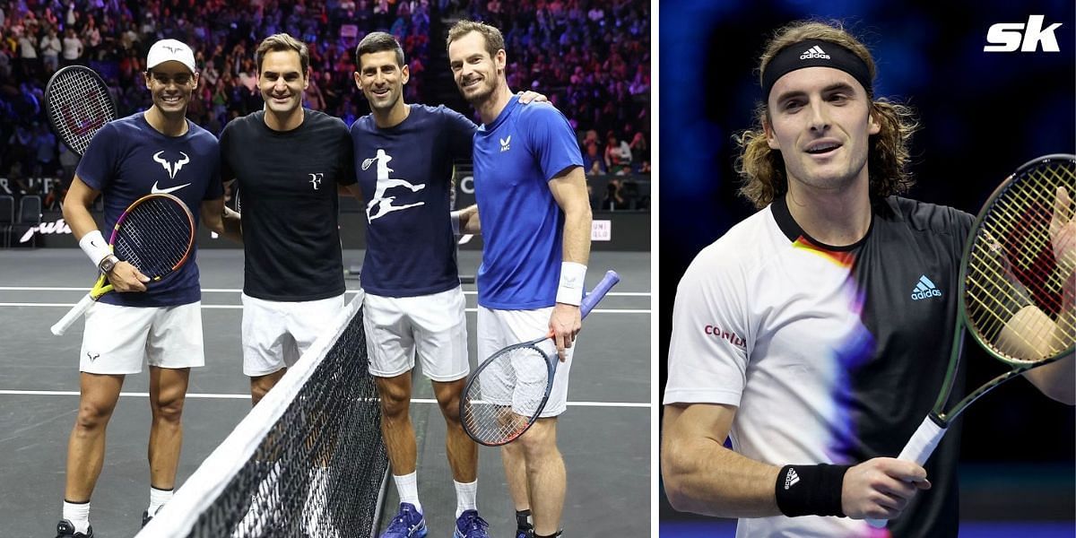 Stefanos Tsitsipas lauds Andy Murray, Novak Djokovic, Roger Federer and Rafael Nadal