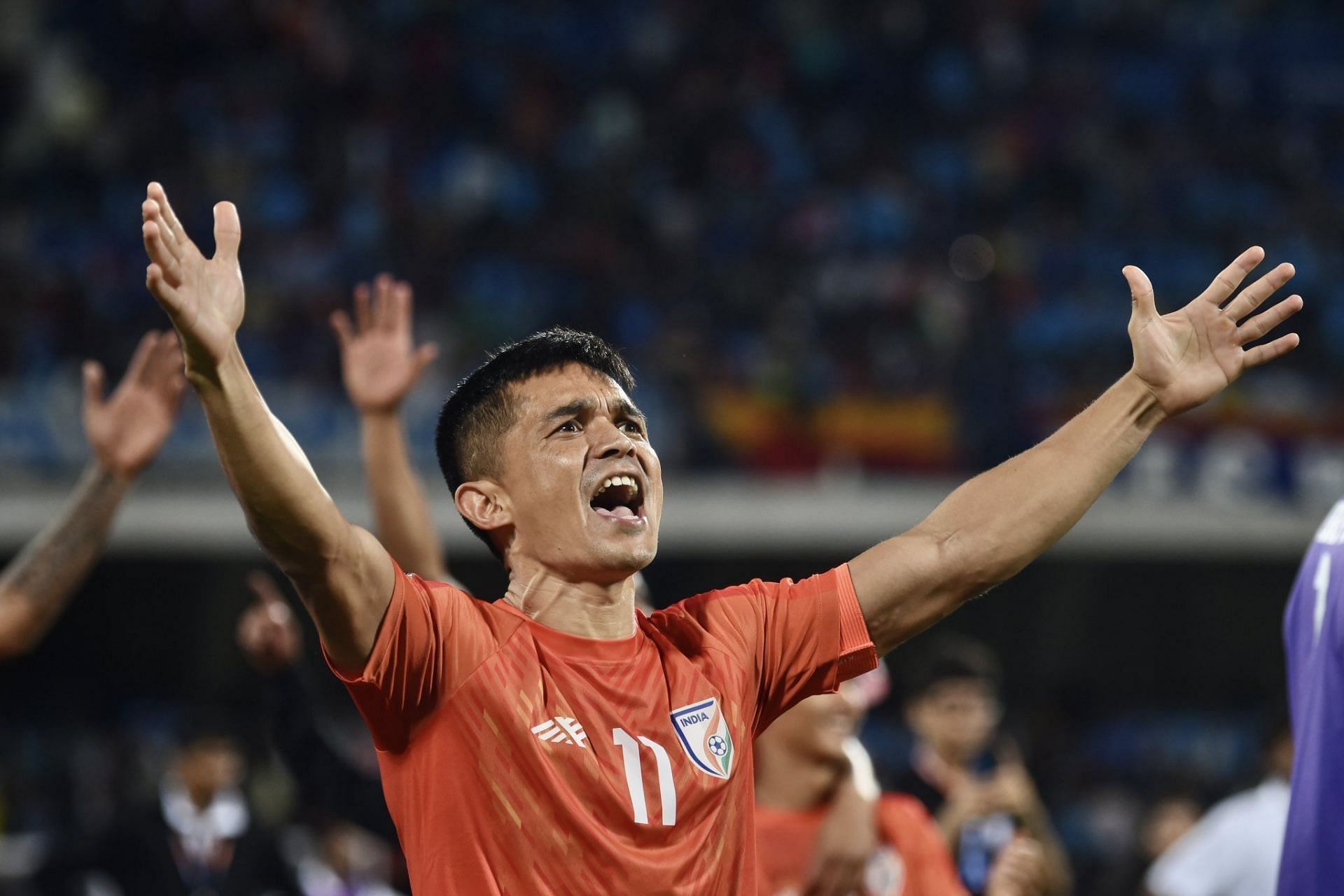 Sunil Chhetri has scored 92 international goals throughout his career.