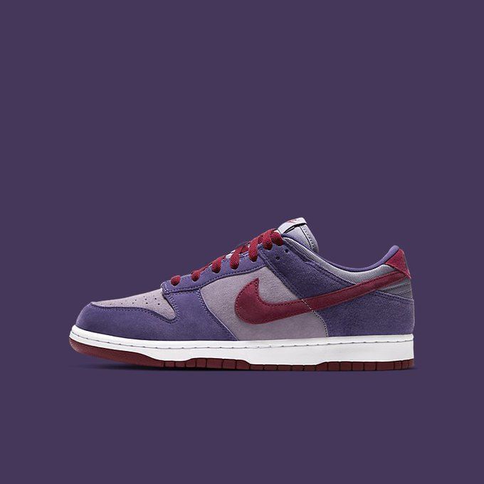 dunk low red plum stockx