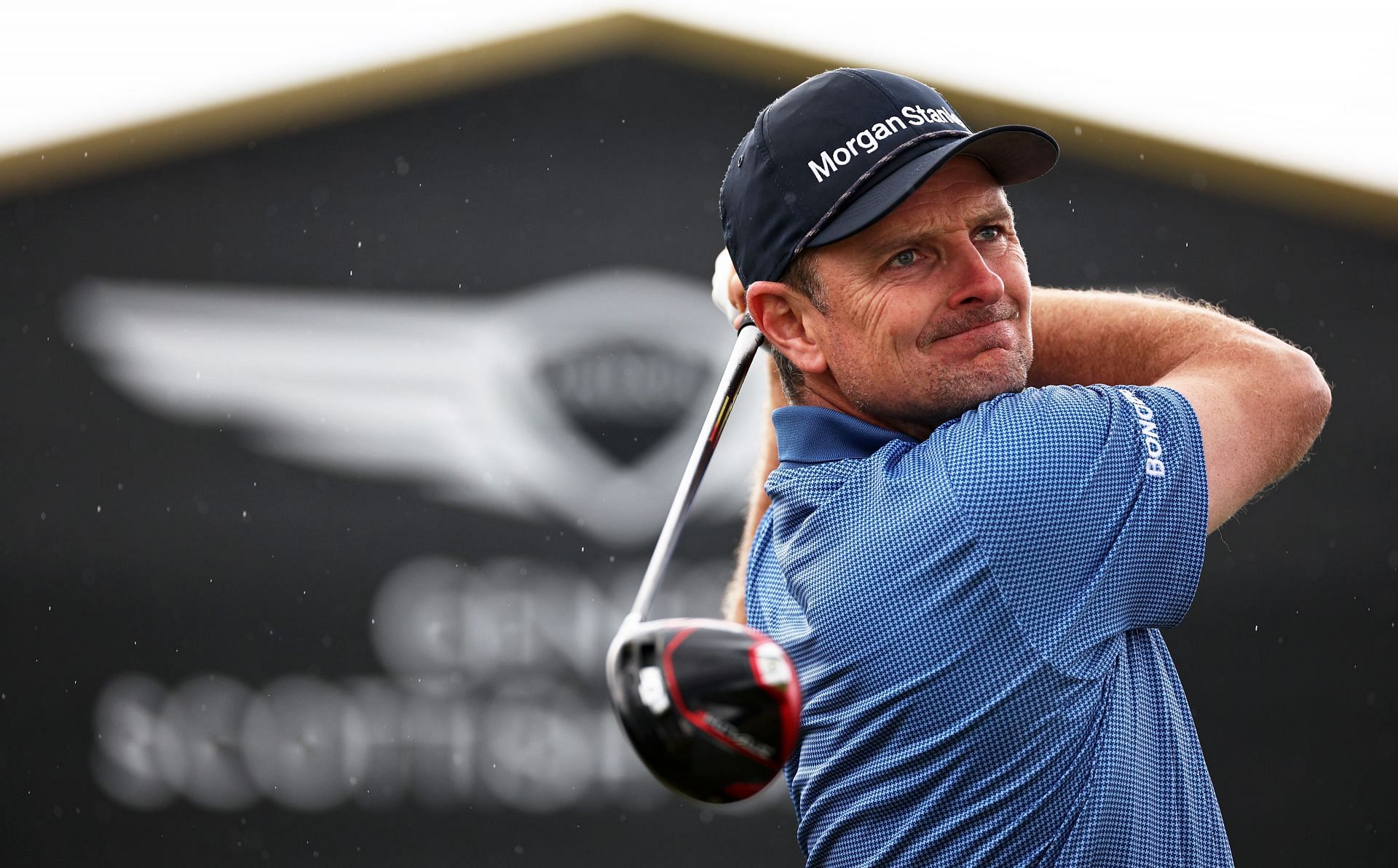 Justin Rose at Genesis Scottish Open - Day Two (Image via Getty)