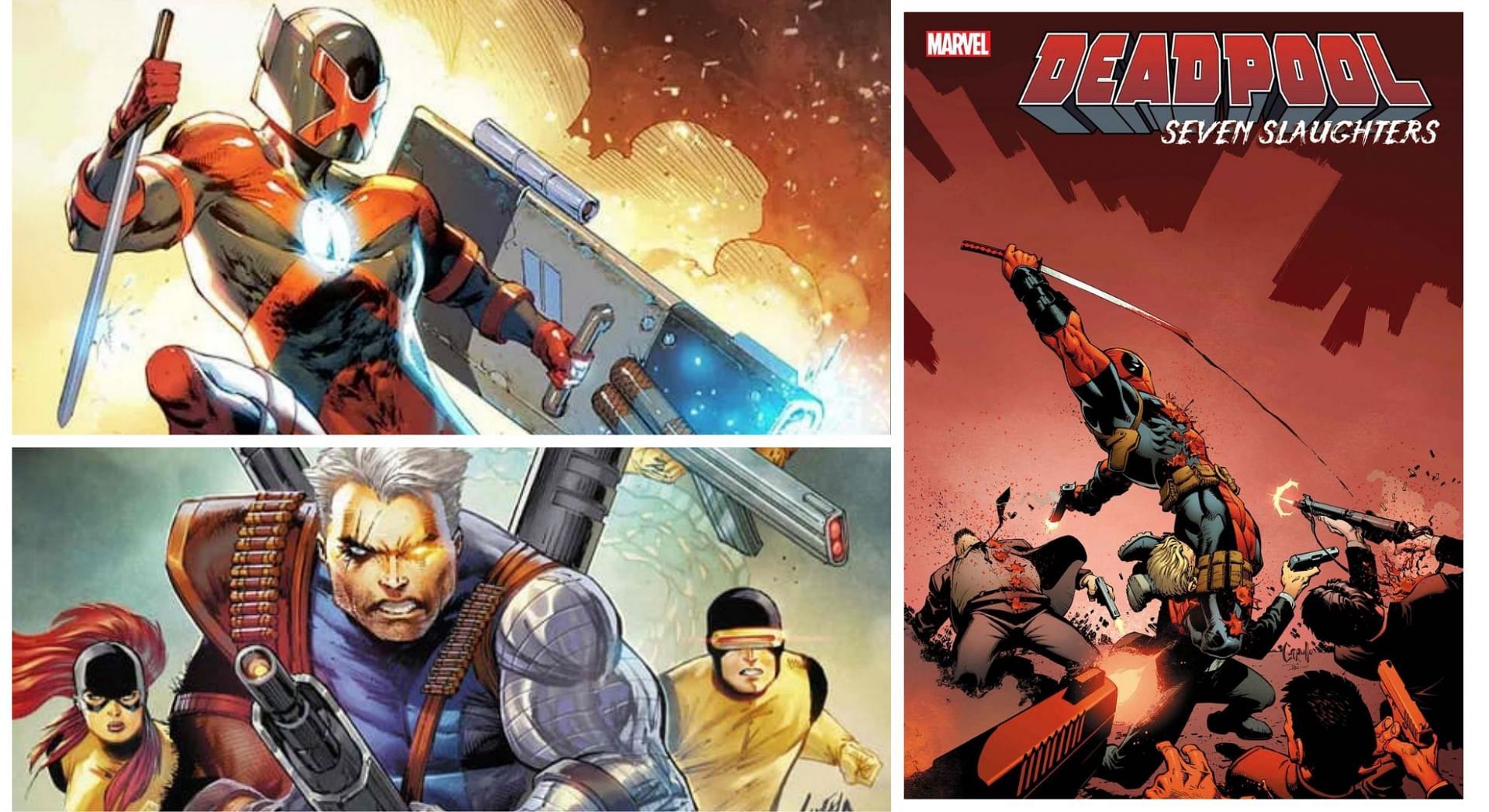 All three Liefeld series (Image via Sportskeeda)